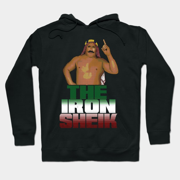 Iron Sheik FACK! Hoodie by alesyacaitlin